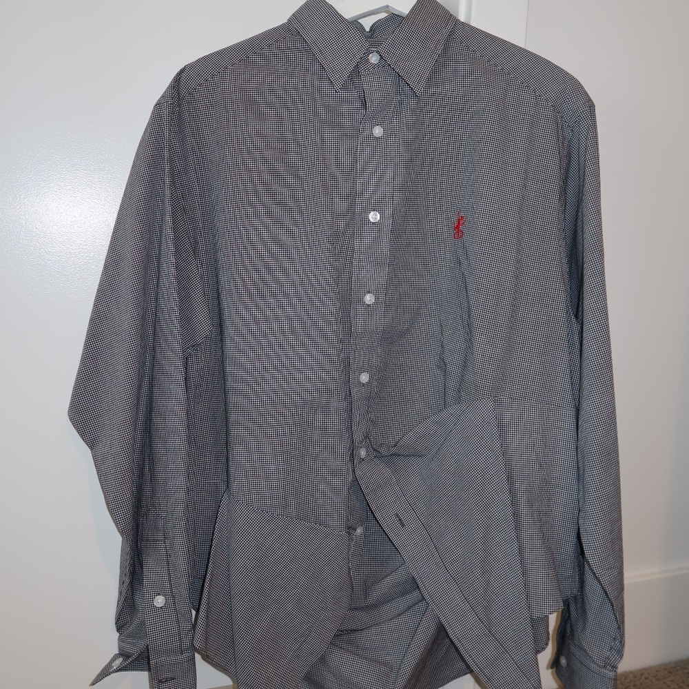 Oversized Asymmetrical Button Up Shirt
